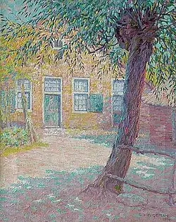 Sonnige Fassade in Laren