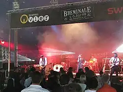 Die österreichische Popband Herbstrock, Breminale 2009