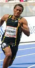 Nery Brenes Rang acht in 45,41&nbsp;s
