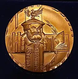 Vorderseite der Brenz-Medaille in Bronze
