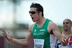 Mit seinem sechsten Rang im dritten Halbfinale schied Brian&nbsp;Gregan&nbsp;aus