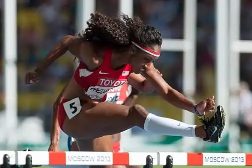 Weltmeisterin Brianna Rollins, spätere Brianna&nbsp;McNeal