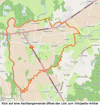 Brienne mit seinen Nachbarorten