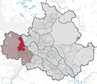 Lage des statistischen Stadtteils Briesnitz in Dresden