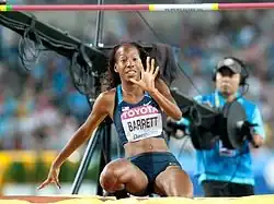 Die neuntplatzierte Brigetta&nbsp;Barrett