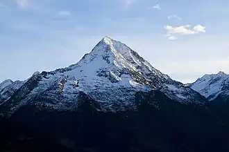 Bristenstock von der Strängmatt aus gesehen