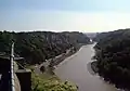 Die Avon-Schlucht mit der Clifton Suspension Bridge