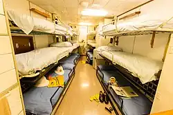 Mannschafts-Schlafraum