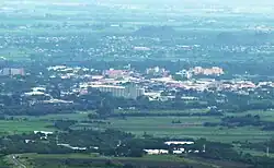 Brits von den Magaliesbergen aus gesehen