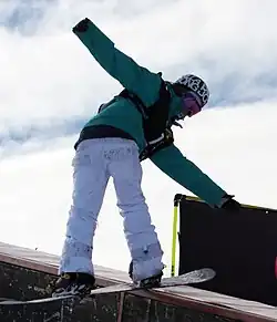 Brooke Voigt beim Slopestyle-Weltcup 2010 in Calgary