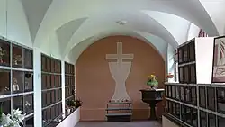 Evangelisches Pfarrhaus in Velká Ves, Innenraum