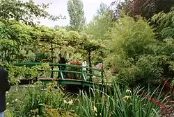 Brücke im Garten von Giverny, 2002