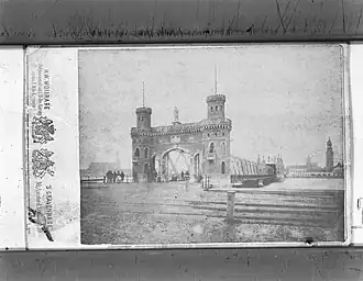 Brücke von Kampen 1873/74.