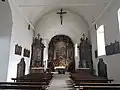 Innenraum der Kirche