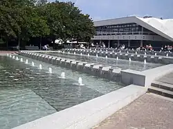 Wasserspiele am Fernsehturm