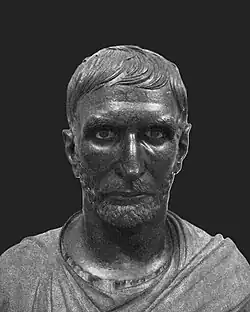 Der Kopf des Kapitolinischen Brutus