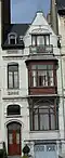 um 1900 – Jugendstil Haus, Brüssel (Etterbeek), boulevard Général Jacques, 36, Henri van Dievoet, Architekt.