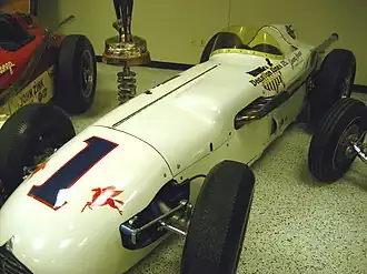 Siegerwagen beim Indy 500 1958