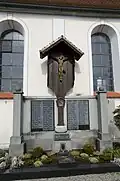 Gefallenendenkmal an der Pfarrkirche