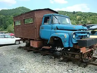 SR-113 „Bucegi“, umgebaut als Draisine