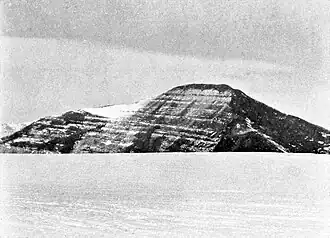 Mount Buckley auf der Buckley-Insel (1911)
