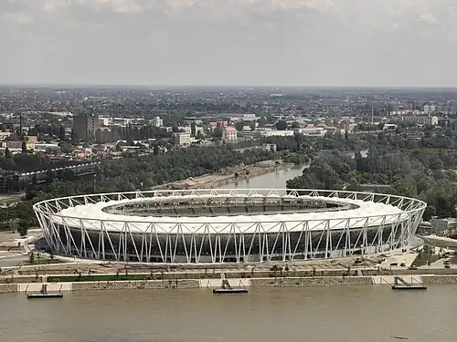 Das Nemzeti Atlétikai Központ im Mai 2023