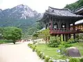 Tempel im Seoraksan-Nationalpark.