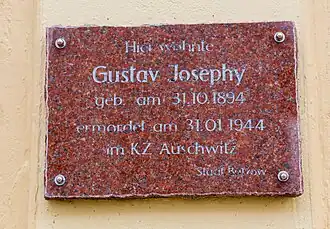 Gedenktafel Am Markt 6