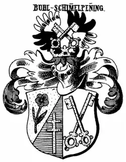 Wappen derer von Buhl–Schimmelpenning