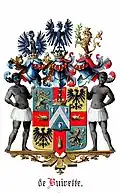Wappen der Ortsadelsfamilie Buirette von Oehlefeld