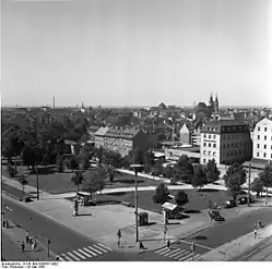 Rathenauplatz, Mai 1958