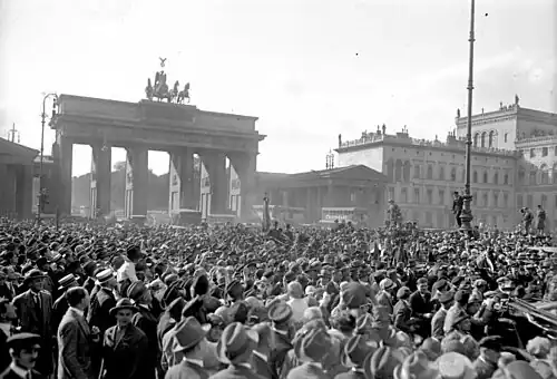 Rückkehr des „Eisernen Gustavs“ nach Berlin