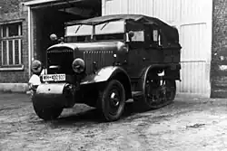 l. Zgkw. U 304 (f) erbeuteter Unic 107