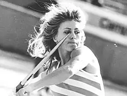 Vizeweltmeisterin wurde die Weltrekordinhaberin und Vizeeuropameisterin von 1986 Petra Felke, spätere Petra&nbsp;Meier