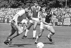 Heiko Scholz, 1987 (links)