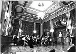 Das restaurierte Flotow-Zimmer (1989)