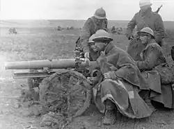 Foto einer Infanterieeinheit