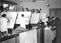 Ingenieure am Reißbrett