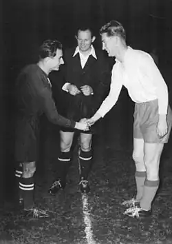 Günter Schröter (links), 1956