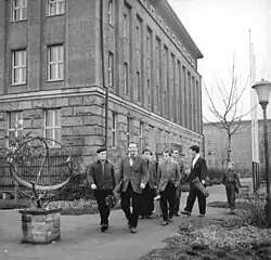 Studenten im November 1959