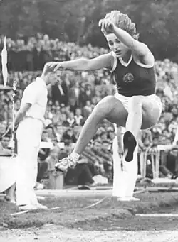 Bronzemedaillengewinnerin Hildrun&nbsp;Claus