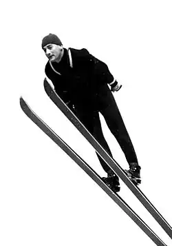 Veit Kührt am 27. Dezember 1962 in Oberhof