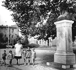 Hegeldenkmal auf dem gleichnamigen Platz