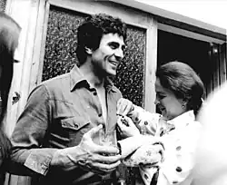 Gojko Mitic 1978 in Neubrandenburg