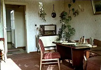 Wohnzimmer Berlin-Friedrichshagen, 1960