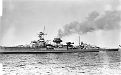 Ansicht von Backbord