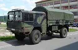 MAN gl-Serie Entwicklung für die Bundeswehr. In der 3. Generation als HX/SX für den internationalen Markt angepasst.