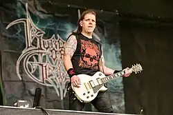 Gitarrist Philipp Hanfland