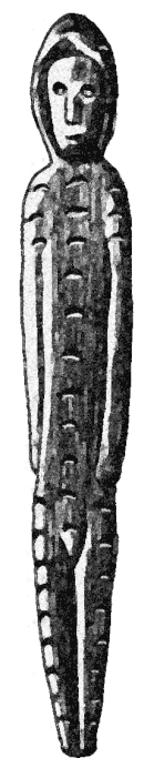 Umzeichnung einer Venusfigurine von Bouret