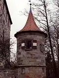 Rundturm an der Ostseite (1994)